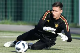 "Koen Casteels moet in het slotwkartier rood pakken voor de tweede plek"