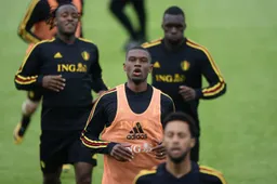 Afvaller Kabasele heeft geniale reactie in huis op niet-selectie voor WK