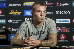 Jordy Clasie weet niet wat hij ziet bij Club Brugge
