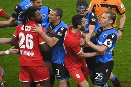 Club Brugge speelt kampioen na tumultueuze topper