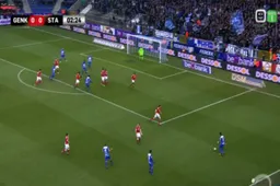 Colley brengt Genk al na twee minuten op voorsprong na een fantastische assist van Bailey (Video)