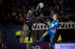 Barry Copa maakt handig gebruik van Lokers doelpunt om dit te doen