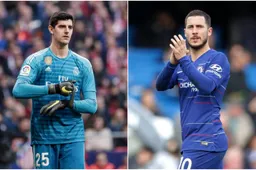 Courtois geeft Real raad over Hazard: “Hem moet je echt niet halen”