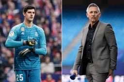 Gary Lineker lacht Thibaut Courtois vierkant uit na afgang Real Madrid