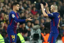 Bij Barça keek men meteen met grote ogen naar debuut van Coutinho