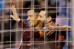 Messi schiet Barcelona met hattrick naar nieuwe landstitel