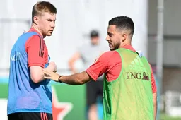 Stand van zaken over Hazard en De Bruyne: “Híj maakt meeste kans om te spelen”