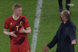 Geïrriteerde Kevin De Bruyne gaat stevig in de clinch met Roberto Martinez