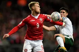 Denemarken en Ierland maken het wel erg spannend in barrages