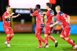 KV Kortrijk wint ruim van 9 Moeskroen-spelers en springt naar derde plaats