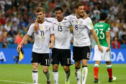 Duitsland start met indrukwekkende opstelling tegen Mexico