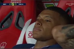 Iederéén heeft het over dit beeld van Kylian Mbappé