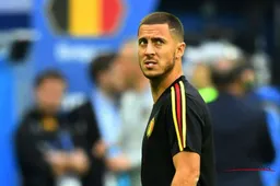 Hazard teleurgesteld in Belgische fans: "Ik had jullie hier willen zien"