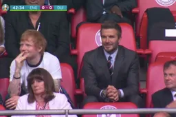 Iederéén heeft het over Ed Sheeran en David Beckham: "Waarom doet hij dat?"