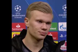 Haaland komt met érg opmerkelijke reactie na buitenaardse prestatie tegen PSG