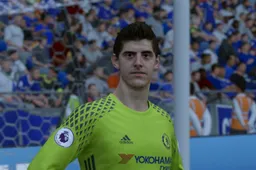 Courtois krijgt uitzonderlijk hoge rating in FIFA 18
