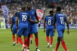 Sterke Fransen winnen met 10 man van Engeland