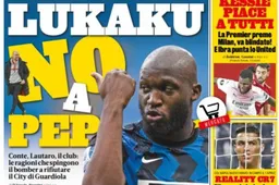 'Lukaku laat Manchester City stikken en zegt Guardiola waar het op staat'