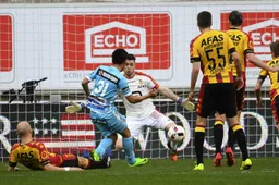 AA Gent is KV Mechelen helemaal aan het opeten