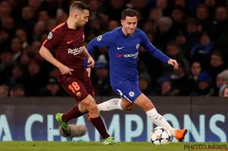 Deze hilarische opmerking gaf Hazard aan Willian tijdens de rust