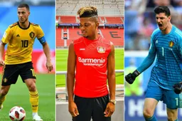 Volgens Football Manager speelt België op EK 2020 en WK 2022 met deze ploeg