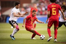 Eden Hazard dribbelt Rode Duivels voorbij Egypte