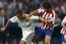 Eden Hazard érg pijnlijk afgemaakt na derby tegen Atlético