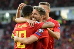 Uitblinker Dries Mertens leidt Rode Duivels voorbij Kazachstan