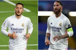 Grote chaos bij Real Madrid: “Sergio Ramos plakt Hazard tegen de muur”