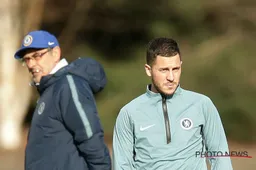 Het ontploft tussen Sarri en Hazard bij Chelsea: "Wat wil je dan?"