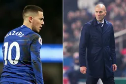 ‘Zinédine Zidane schrikt zich rot na nieuws over Eden Hazard’
