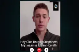 Aanwinst van Club Brugge richt zich meteen tot de supporters (Video)