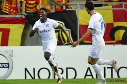 Jonathan David doet het alweer voor Gent en scoort belangrijk doelpunt