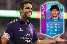 Kaka krijgt 'End of Era-kaart' op FIFA 18, maar er is iets grondig mis mee