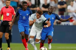 Kanté is een dwerg geworden tijdens Frankrijk-Engeland