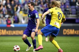 Anderlecht kan ook niet winnen van tienkoppig STVV