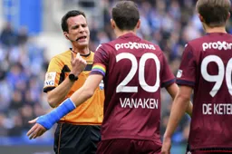 Ref Lambrechts zwaar onder vuur na Genk-Club: "Niet onder controle"
