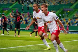 Leipzig knikkert Atlético Madrid uit Champions League