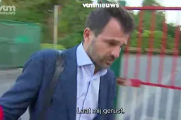 Leko krijgt het aan de stok met VTM-journalist: "Laat me nu met rust!" (Video)