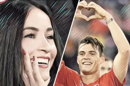 WAG van Granit Xhaka is écht een bommetje (Foto's)
