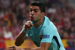 Suarez kopt Barcelona in extremis naar punt tegen Atlético