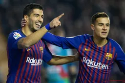 Barcelona herpakt zich en wint ruim dankzij Suarez en Messi