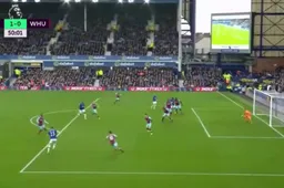 Lukaku staat weer aan het kanon bij Everton (Video)