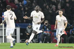 Lukaku maakt er wéér 2; Man Utd schakelt PSG uit na controversiële beslissing VAR