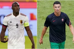 Romelu Lukaku is niet onder de indruk en zet Cristiano Ronaldo te kijk