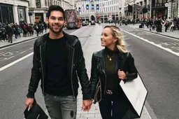 Ook in Singapore trekt WAG Luna Stevens weinig kleren aan (Foto)