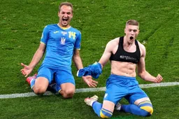 Oekraïne mept Zweden in blessuretijd van verlengingen knock-out