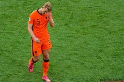 Sensatie in Boedapest: Tsjechië schakelt Nederland uit na rood voor de Ligt
