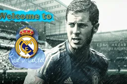 'Eden Hazard tekent bij Real Madrid'