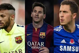 "Het nieuwe Barcelona: Hazard, Neymar, Messi en Suarez"